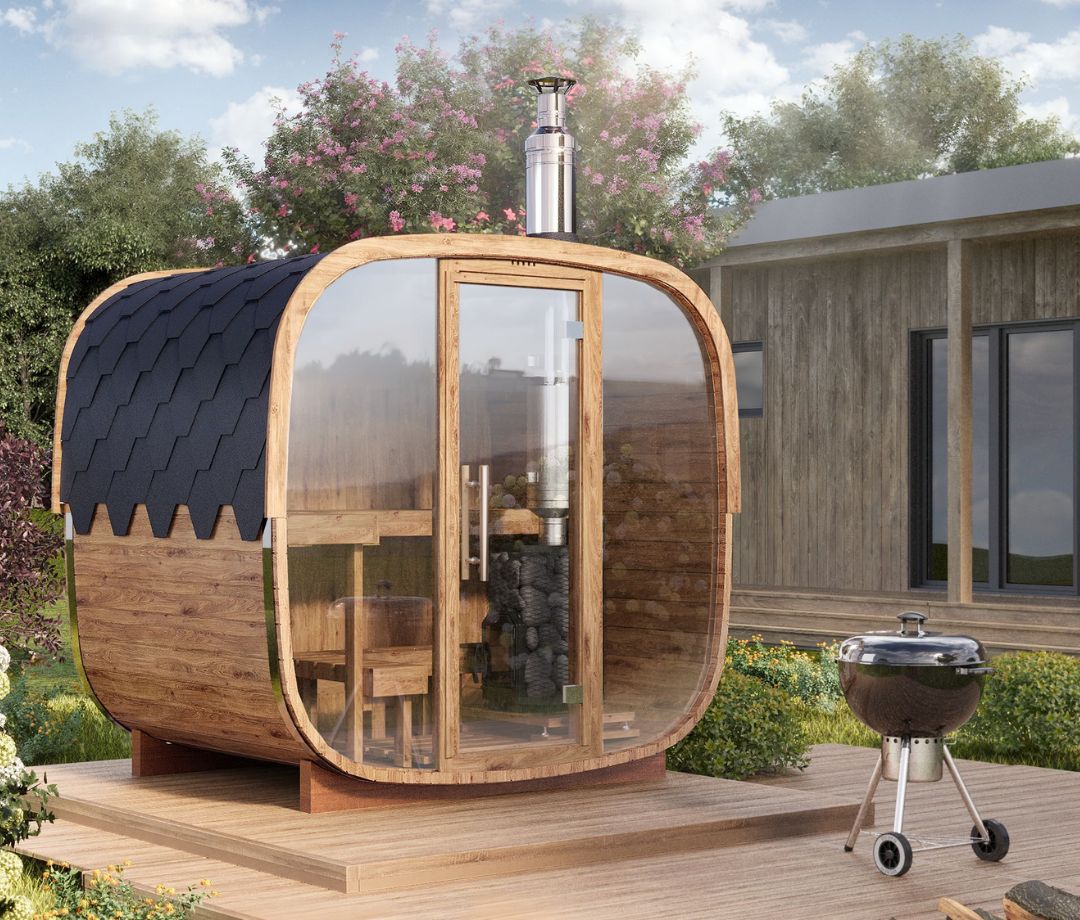 CUBE Sauna (1,7m) - 3 Personer