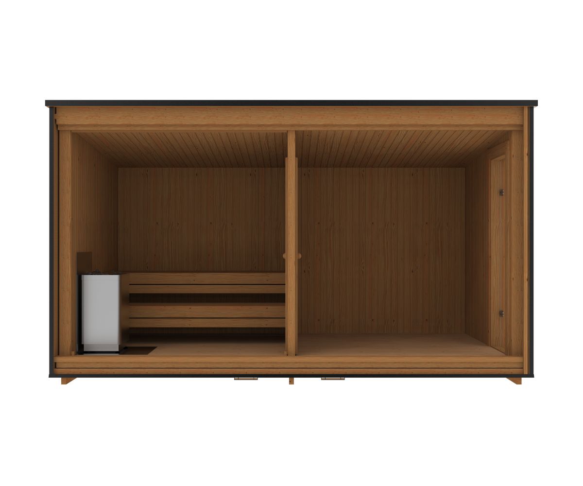 Luksus Sauna Prestige - 2,3x4,4 meter
