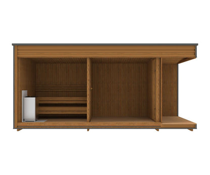 Luksus Sauna Grand - 2,3x5,4 meter